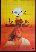 1492 CONQUEST OF PARADISE (1992)— Original Australian one sheet movie poster.