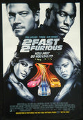 2 FAST 2 FURIOUS (2003)— Original Australian one sheet movie poster.