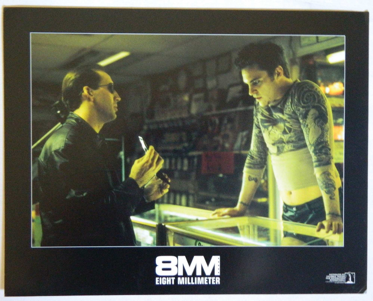 8MM (4) (1999) — Original Australian Lobby Card