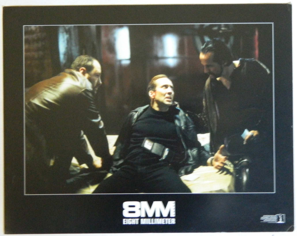 8MM (1) (1999) — Original Australian Lobby Card