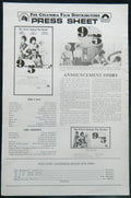9 TO 5 (1980)— Original Australian Press Sheet