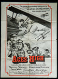 ACES HIGH (1976)— Original Australian one sheet movie poster.