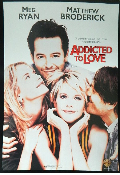 ADDICTED TO LOVE (1997)— Original Australian one sheet movie poster.