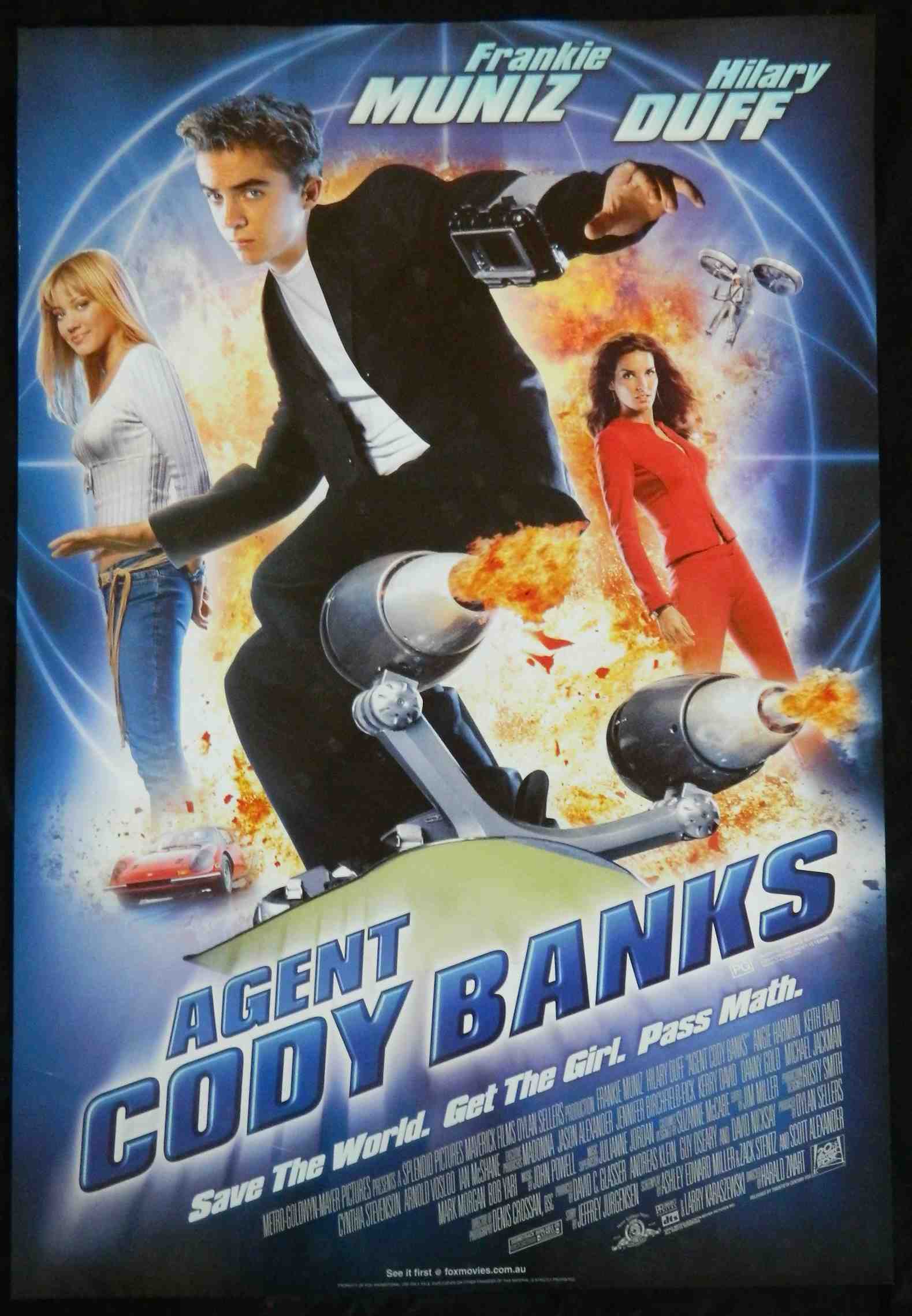 AGENT CODY BANKS (2003)— Original Australian one sheet movie poster.