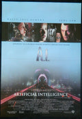 AI ARTIFICIAL INTELLIGENCE (2001)— Original Australian one sheet movie poster.