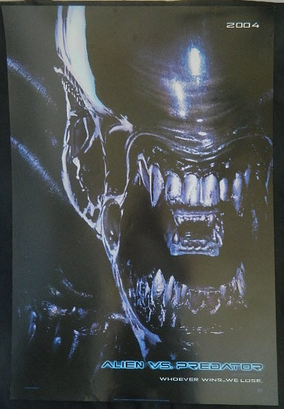 ALIEN VS PREDATOR  B (2004)— Original Australian one sheet movie poster.
