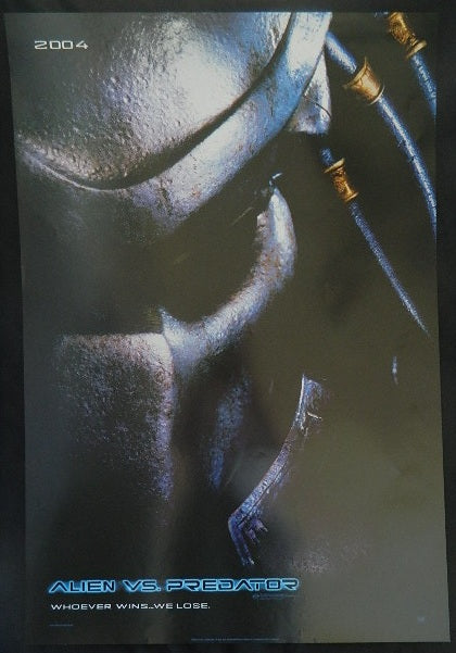 ALIEN VS PREDATOR  A (2004)— Original Australian one sheet movie poster.