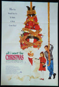 ALL I WANT FOR CHRISTMAS (1991)— Original Australian one sheet movie poster.