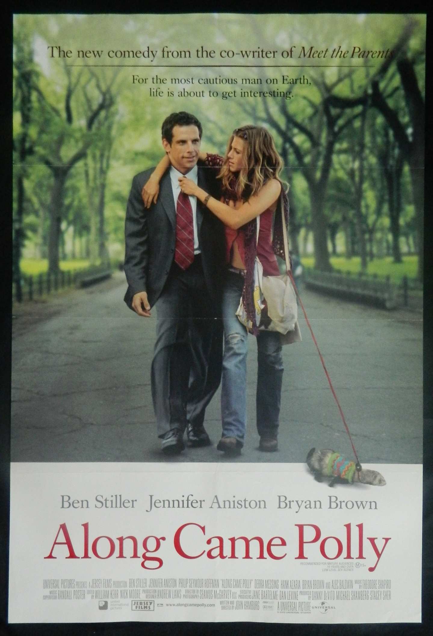 ALONG CAME POLLY (2004)— Original Australian one sheet movie poster.