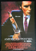 AMERICAN PSYCHO (2000)— Original Australian one sheet movie poster.
