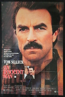 AN INNOCENT MAN (1989)— Original Australian one sheet movie poster.