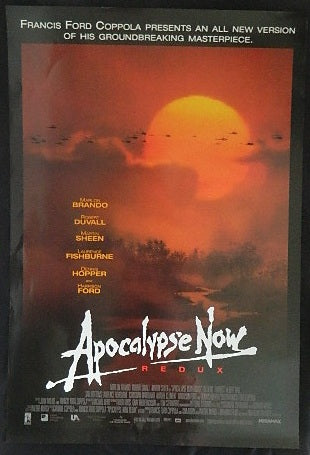 APOCALYPSE NOW REDUX  (2001)— Original Australian one sheet movie poster.