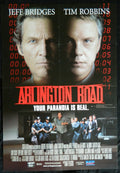 ARLINGTON ROAD  (1999)— Original Australian one sheet movie poster.