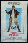 ARMED AND DANGEROUS  (1986)— Original Australian one sheet movie poster.