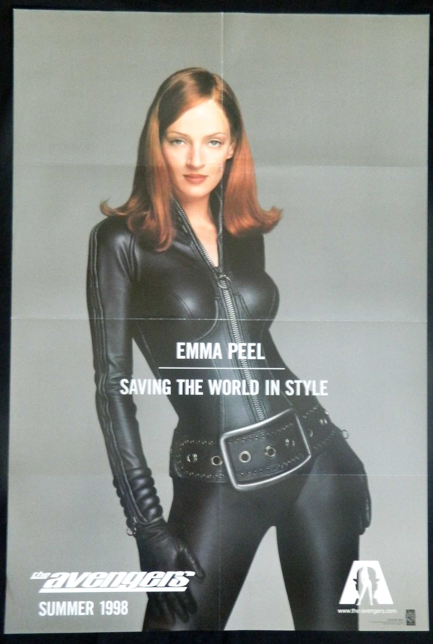 THE AVENGERS T(1998)— Original Australian one sheet movie poster.