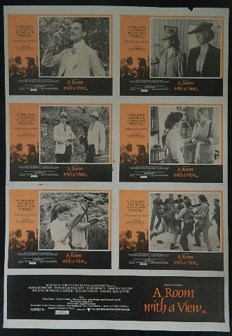 A ROOM WITH A VIEW (PHOTO) (1985)— Original Australian one sheet movie poster.