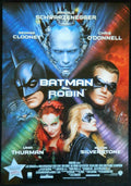 BATMAN AND ROBIN (1997) — Original Australian one sheet movie poster.
