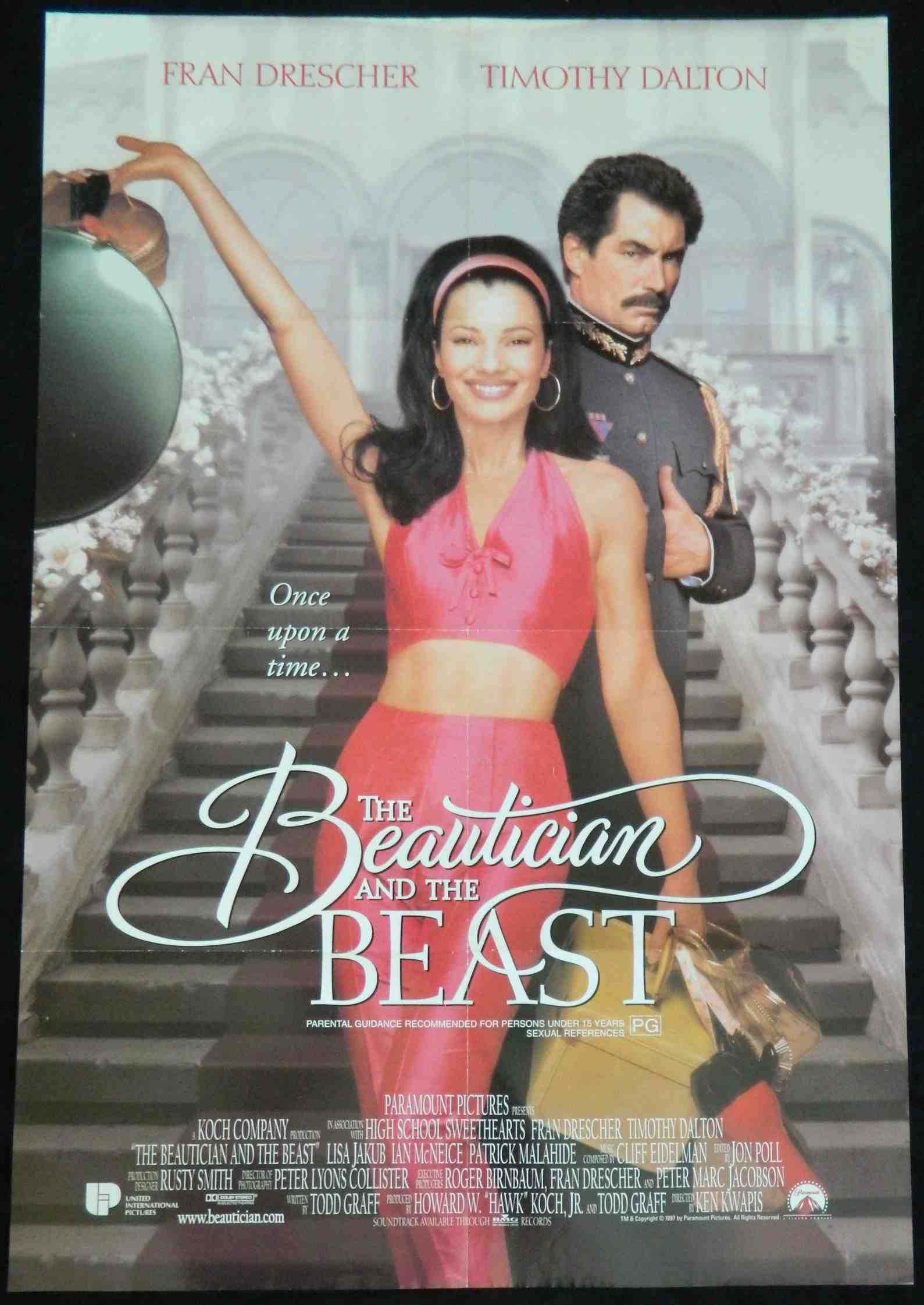 BEAUTICIAN AND THE BEAST (1997)— Original Australian one sheet movie poster.