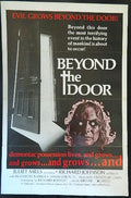 BEYOND THE DOOR (1974)— Original Australian one sheet movie poster.