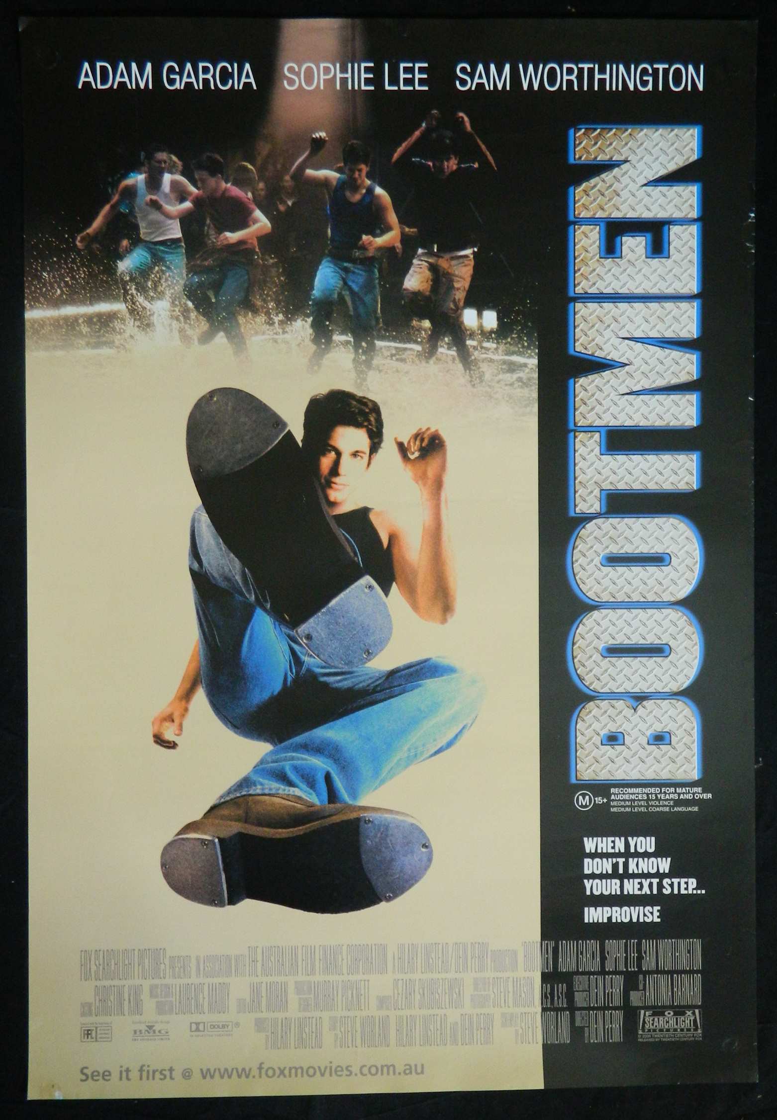 BOOTMEN (2000)— Original Australian one sheet movie poster.