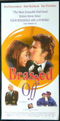 BRASSED OFF (1996)— Original Australian daybill movie poster.