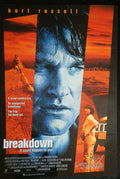 BREAKDOWN (1997)— Original Australian one sheet movie poster.