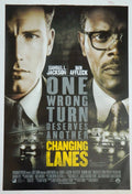 CHANGING LANES (2002)— Original Australian one sheet movie poster