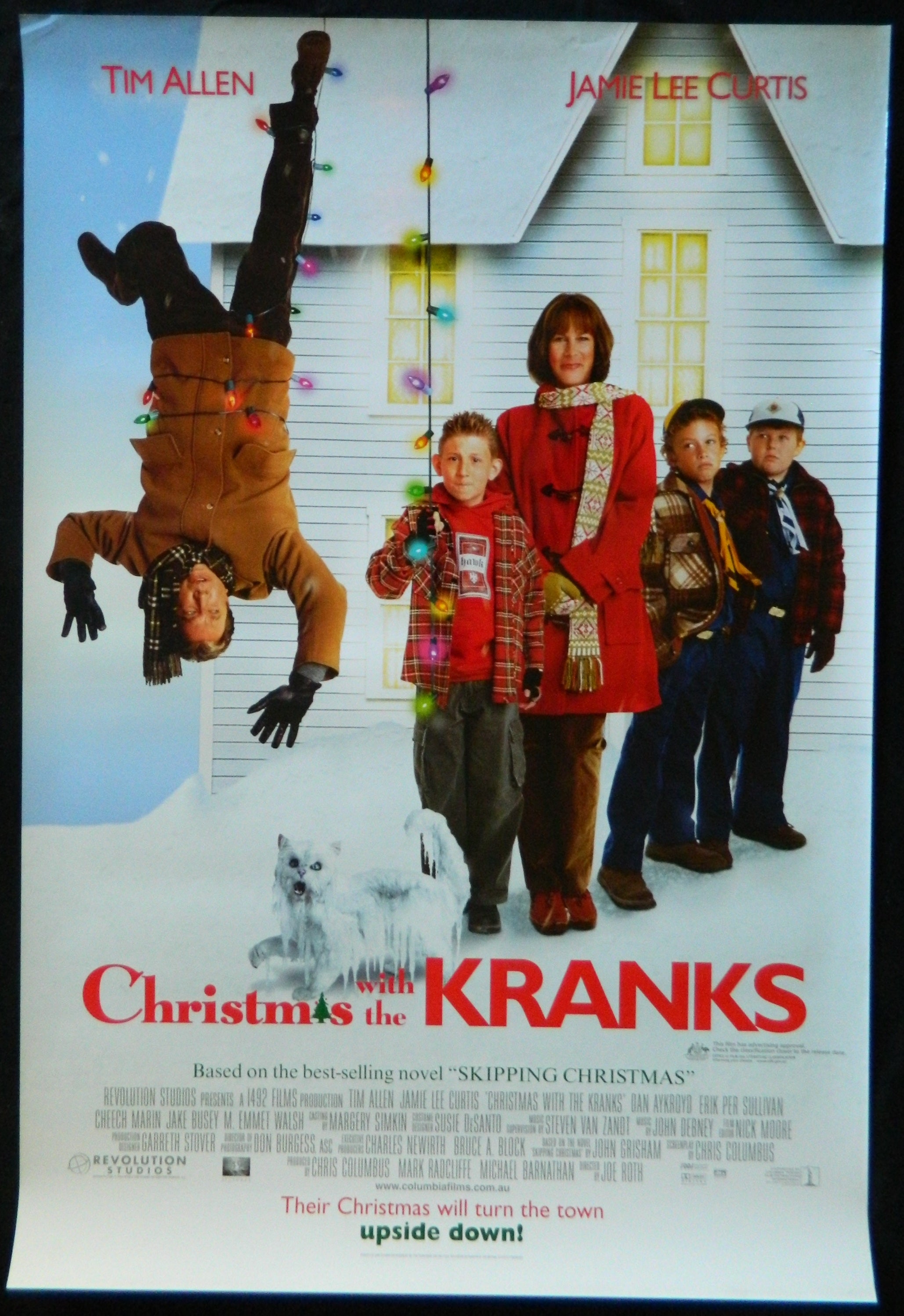 CHRISTMAS WITH THE KRANKS (2004)— Original Australian one sheet movie poster.