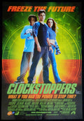 CLOCKSTOPPERS (2002)— Original Australian one sheet movie poster