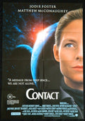 CONTACT (1997)— Original Australian one sheet movie poster