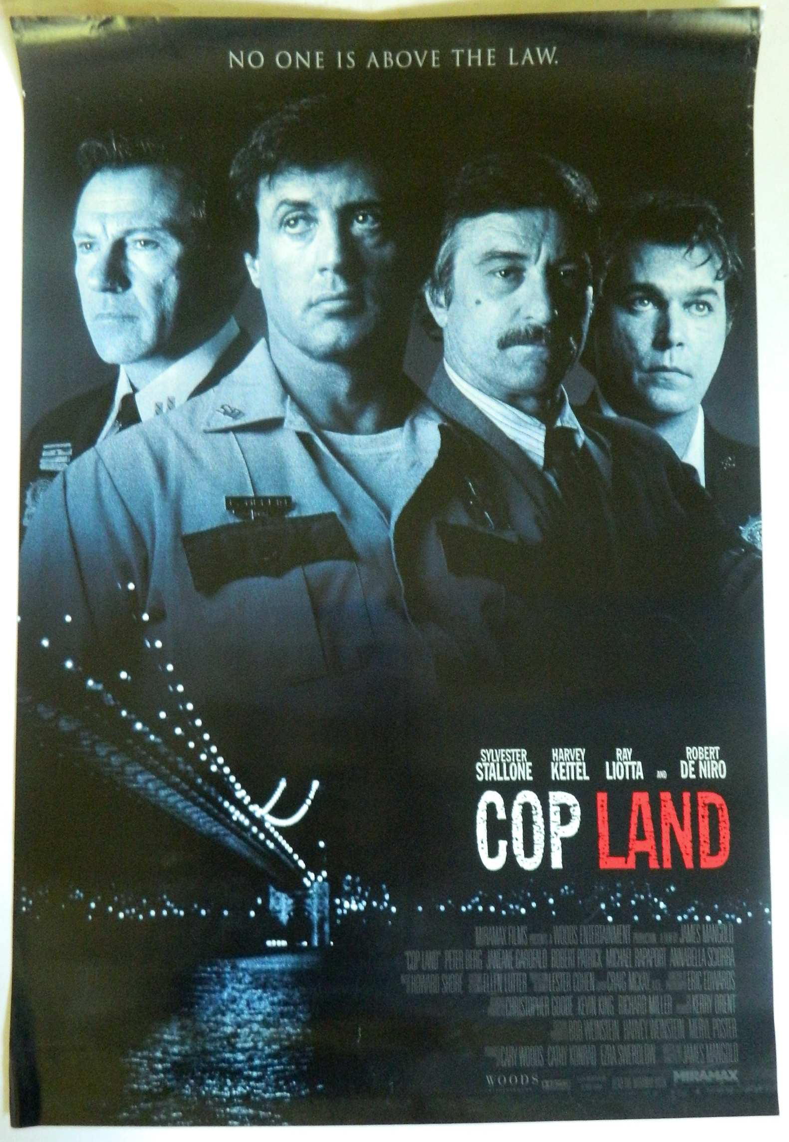 COPLAND (1997)— Original Australian one sheet movie poster
