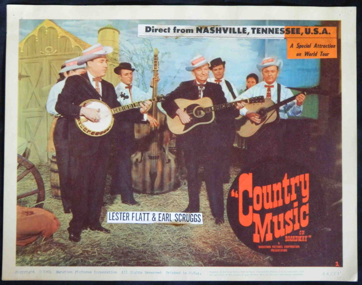 COUNTRY MUSIC ON BROADWAY (1) (1964) — Original Australian Lobby Card