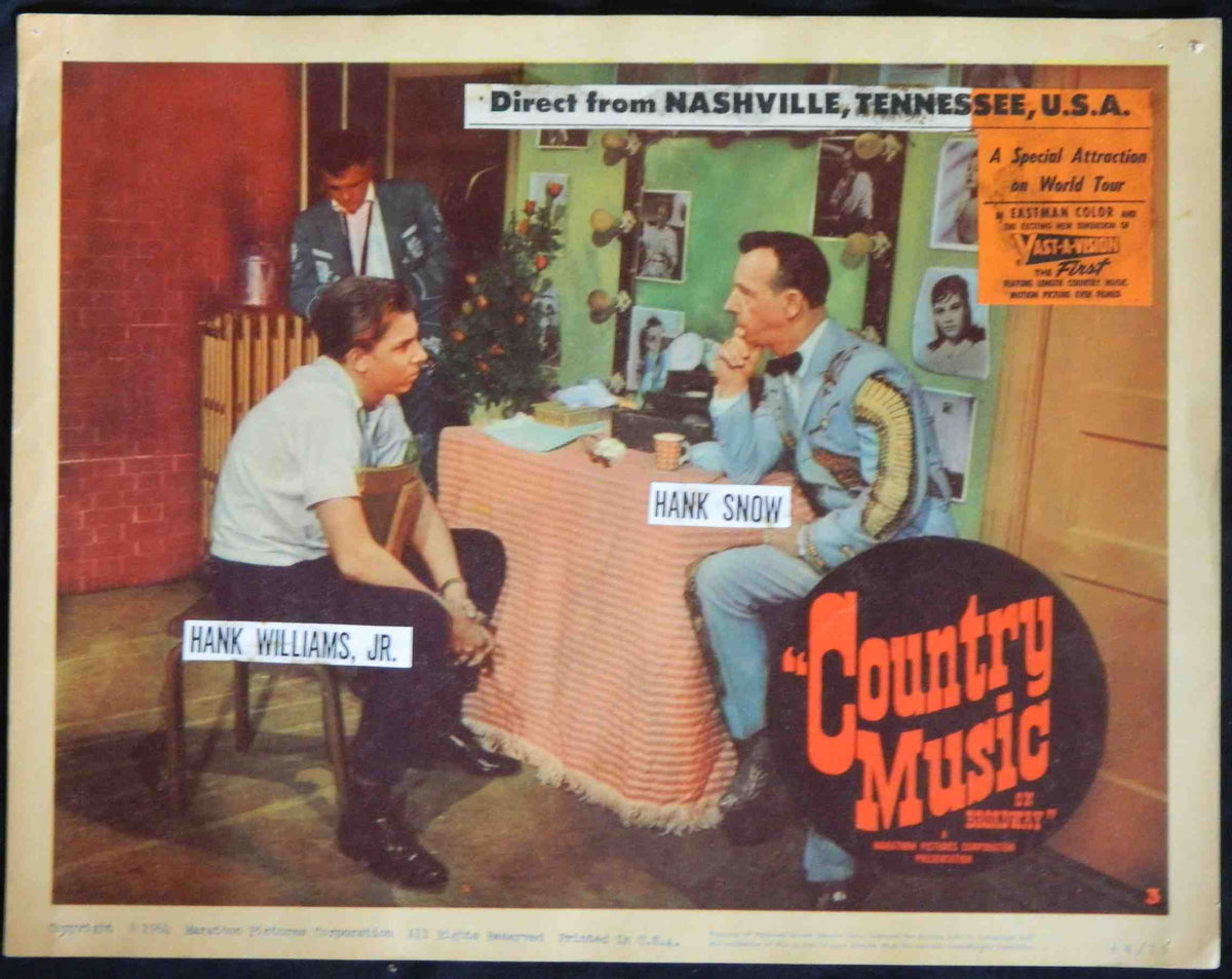 COUNTRY MUSIC ON BROADWAY (3) (1964) — Original Australian Lobby Card
