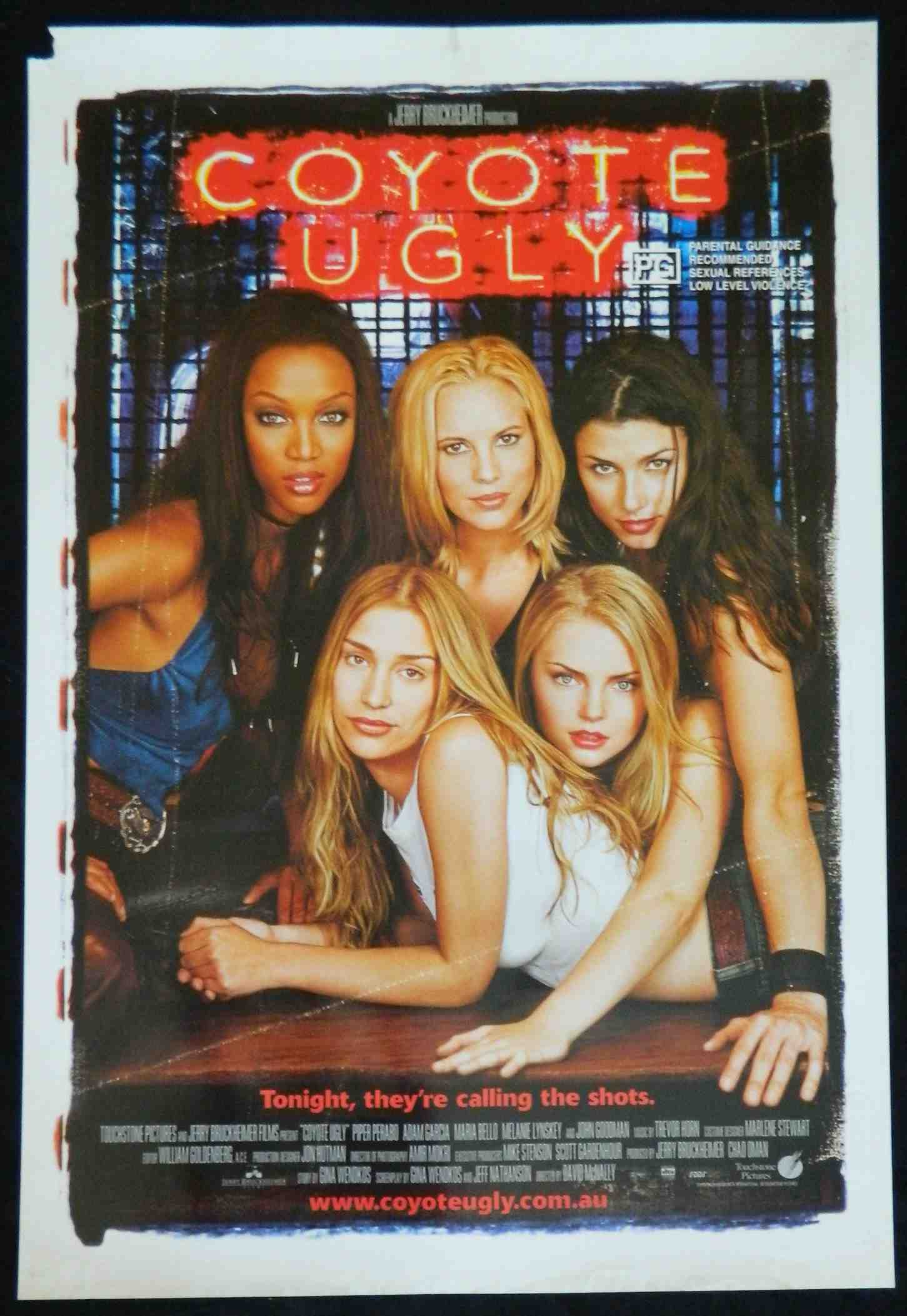 COYOTE UGLY (2000)— Original Australian one sheet movie poster.