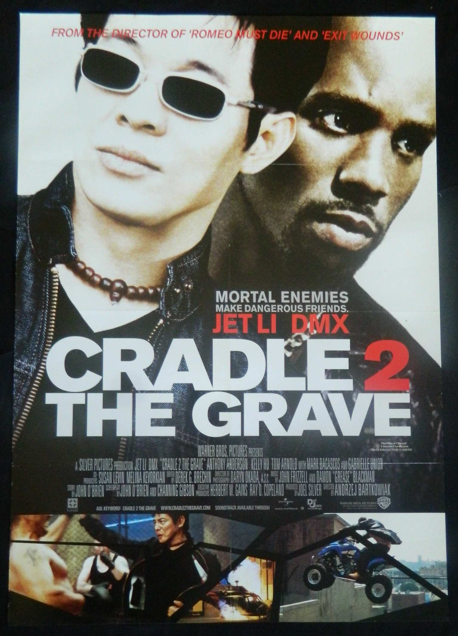 CRADLE TO THE GRAVE (2003)— Original Australian one sheet movie poster