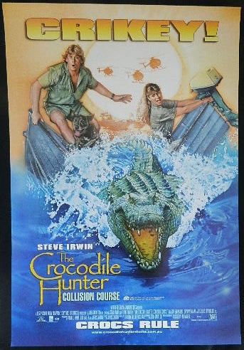 CROCODILE HUNTER (2003)— Original Australian one sheet movie poster