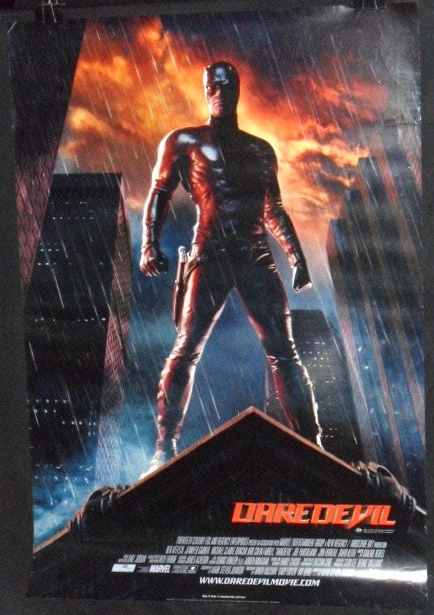 DAREDEVIL (2003)— Original Australian one sheet movie poster