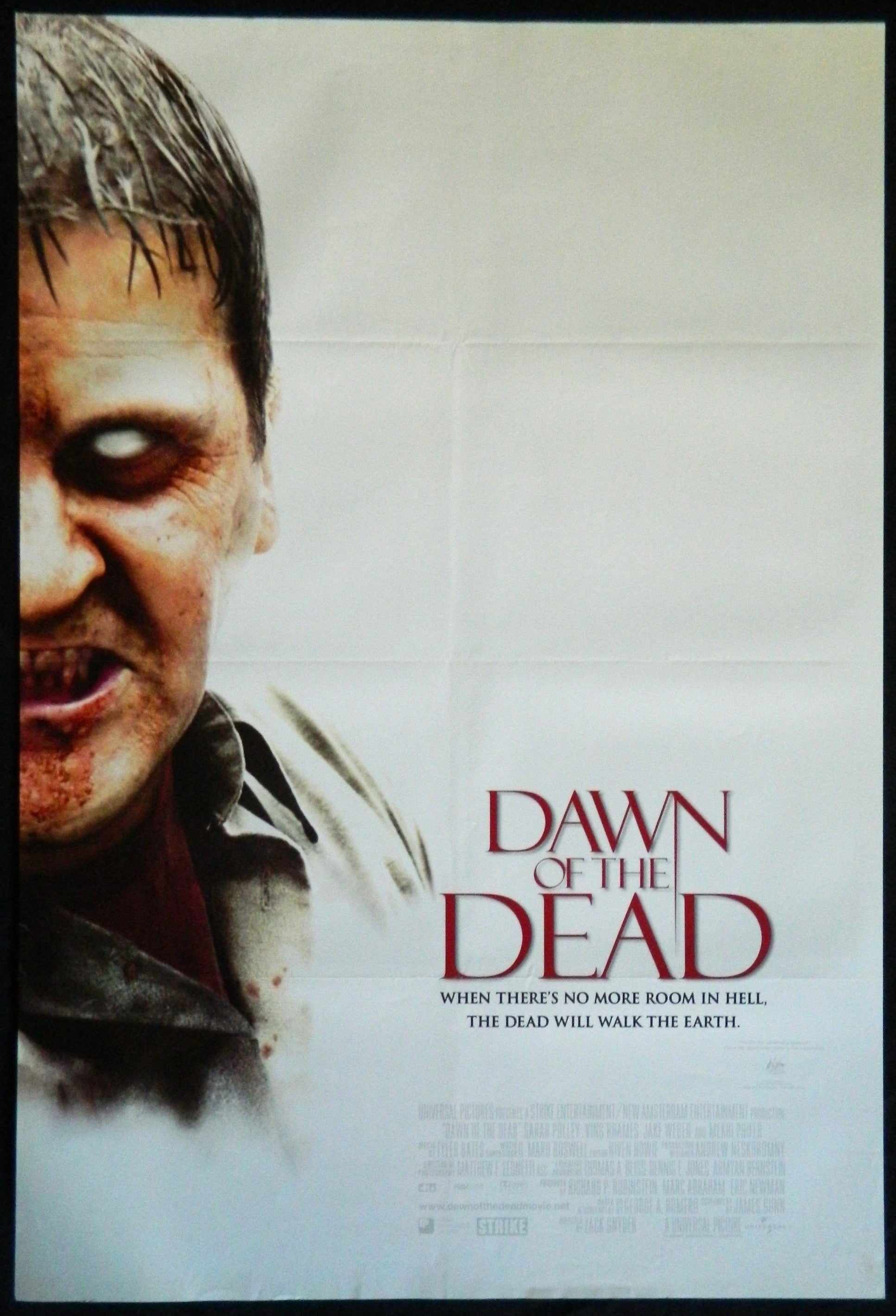 DAWN OF THE DEAD (2004)— Original Australian one sheet movie poster