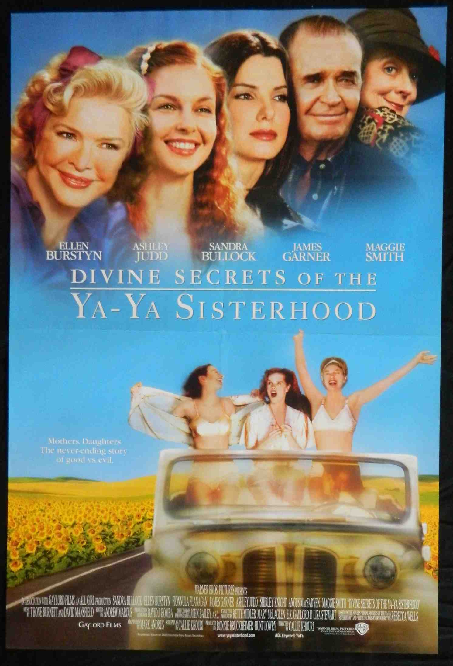 DIVINE SECRETS OF THE YA-YA SISTERHOOD (2002)— Original Australian one sheet movie poster