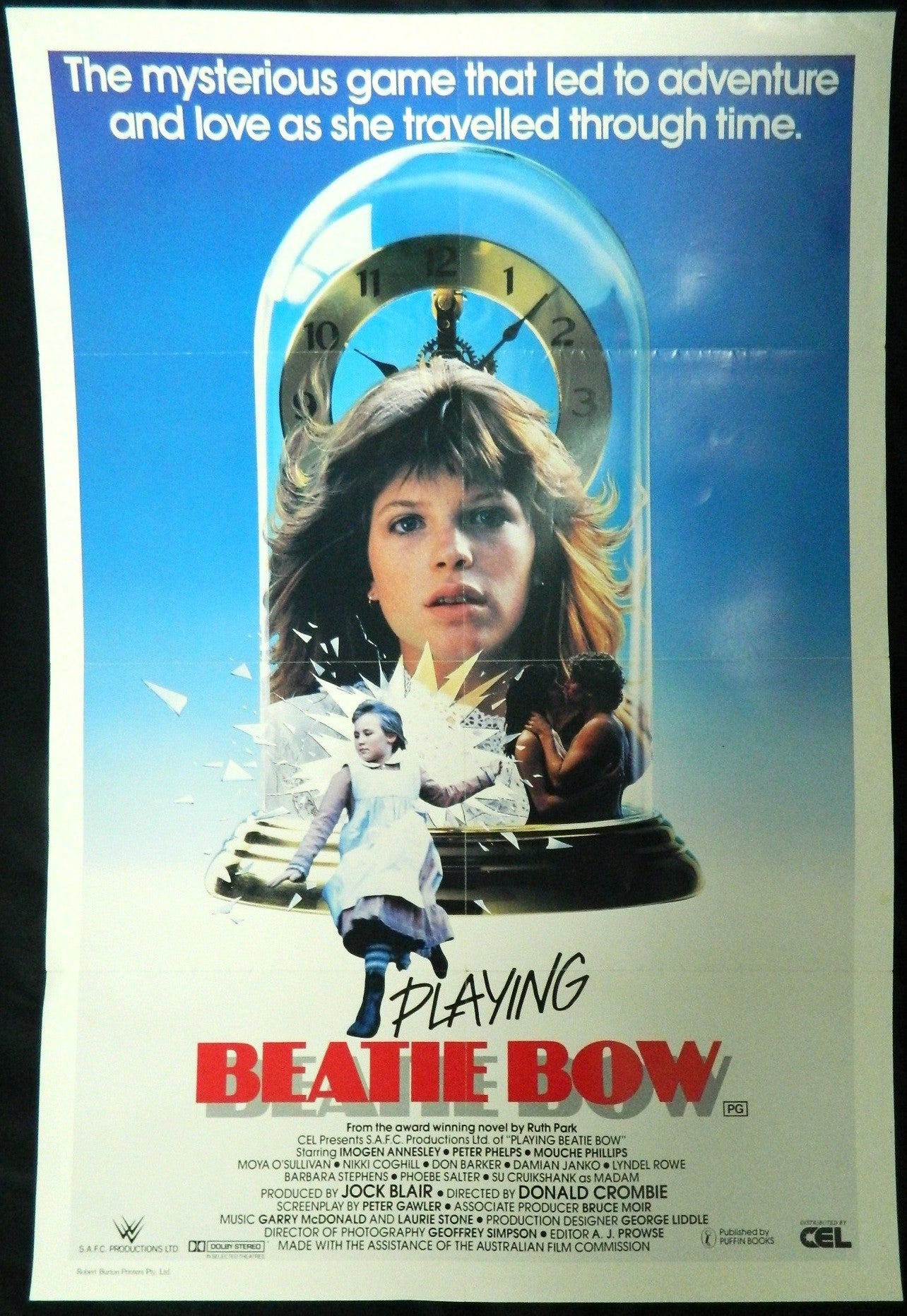 PLAYING BEATIE BOW (1985)— Original Australian one sheet movie poster