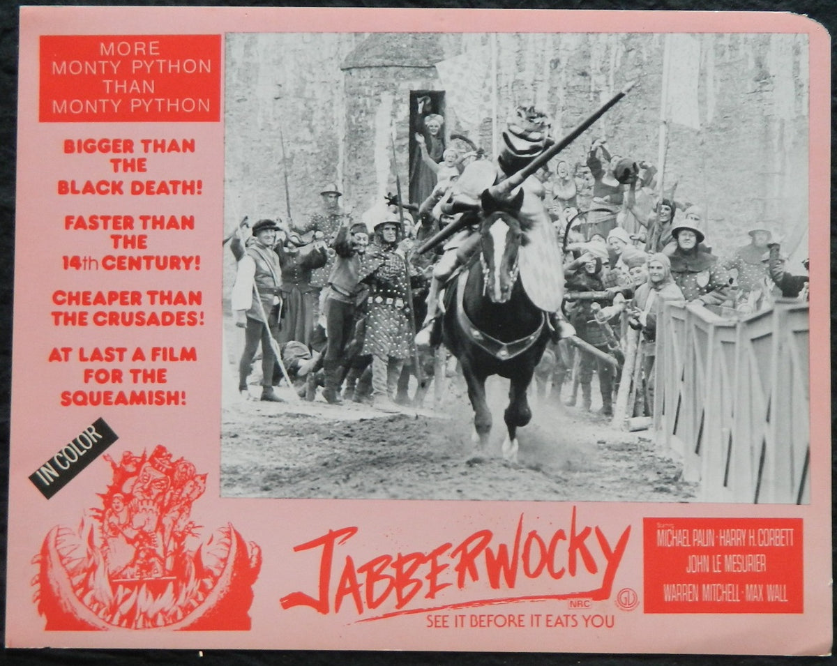 JABBERWOCKY (3) (1977) — Original Australian Lobby Card
