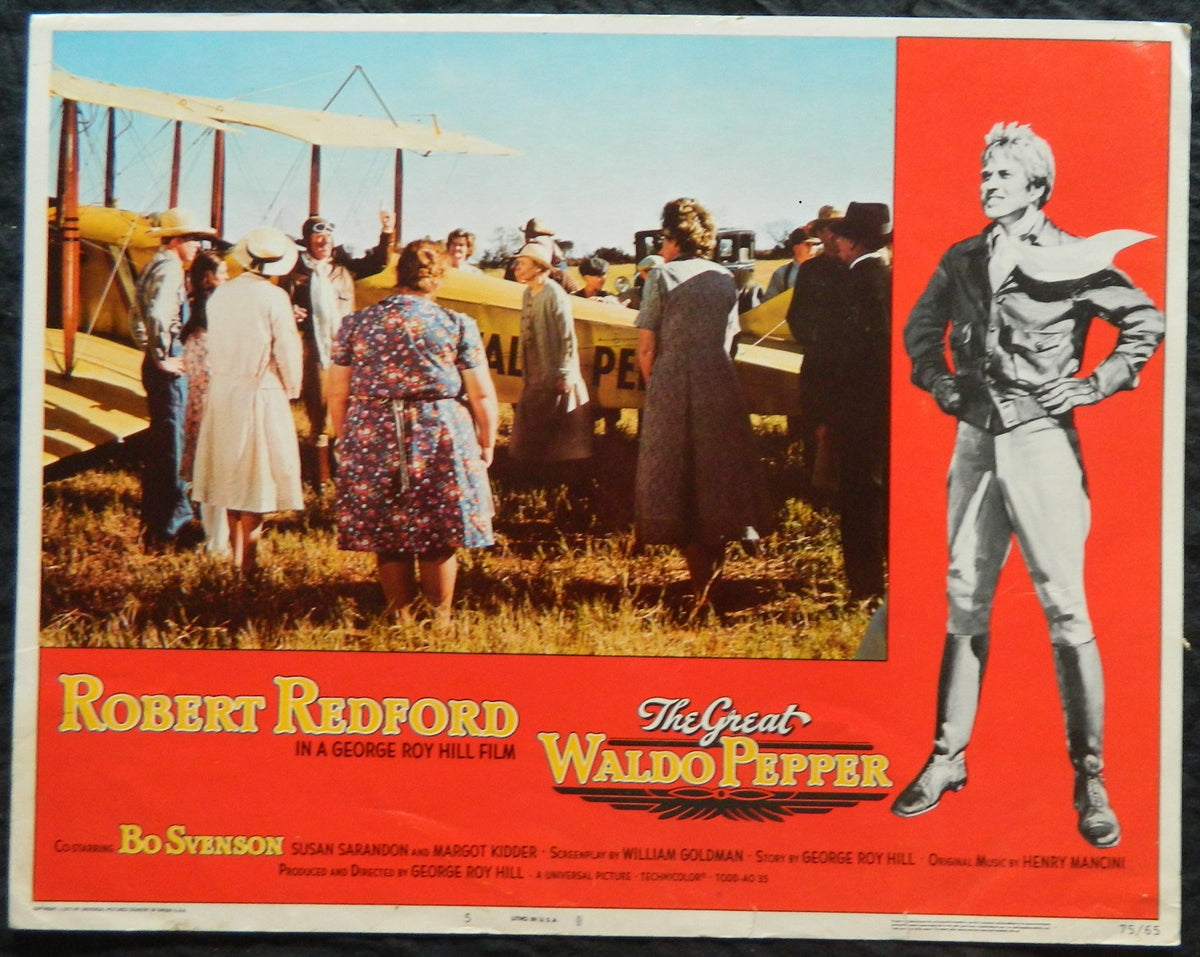 THE GREAT WALDO PEPPER (5) (1975) — Original Australian Lobby Card