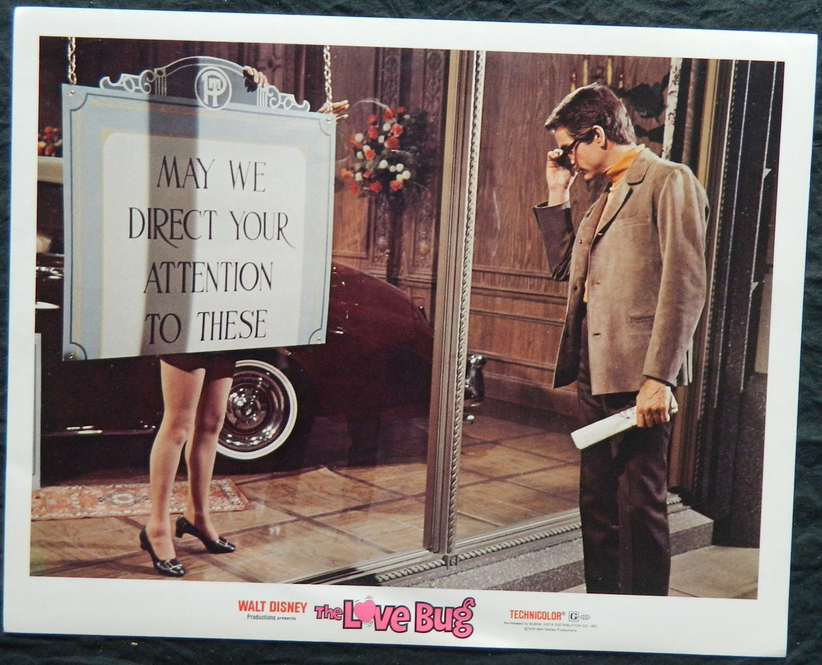 THE LOVE BUG  (5) (1968) — Original Australian Lobby Card