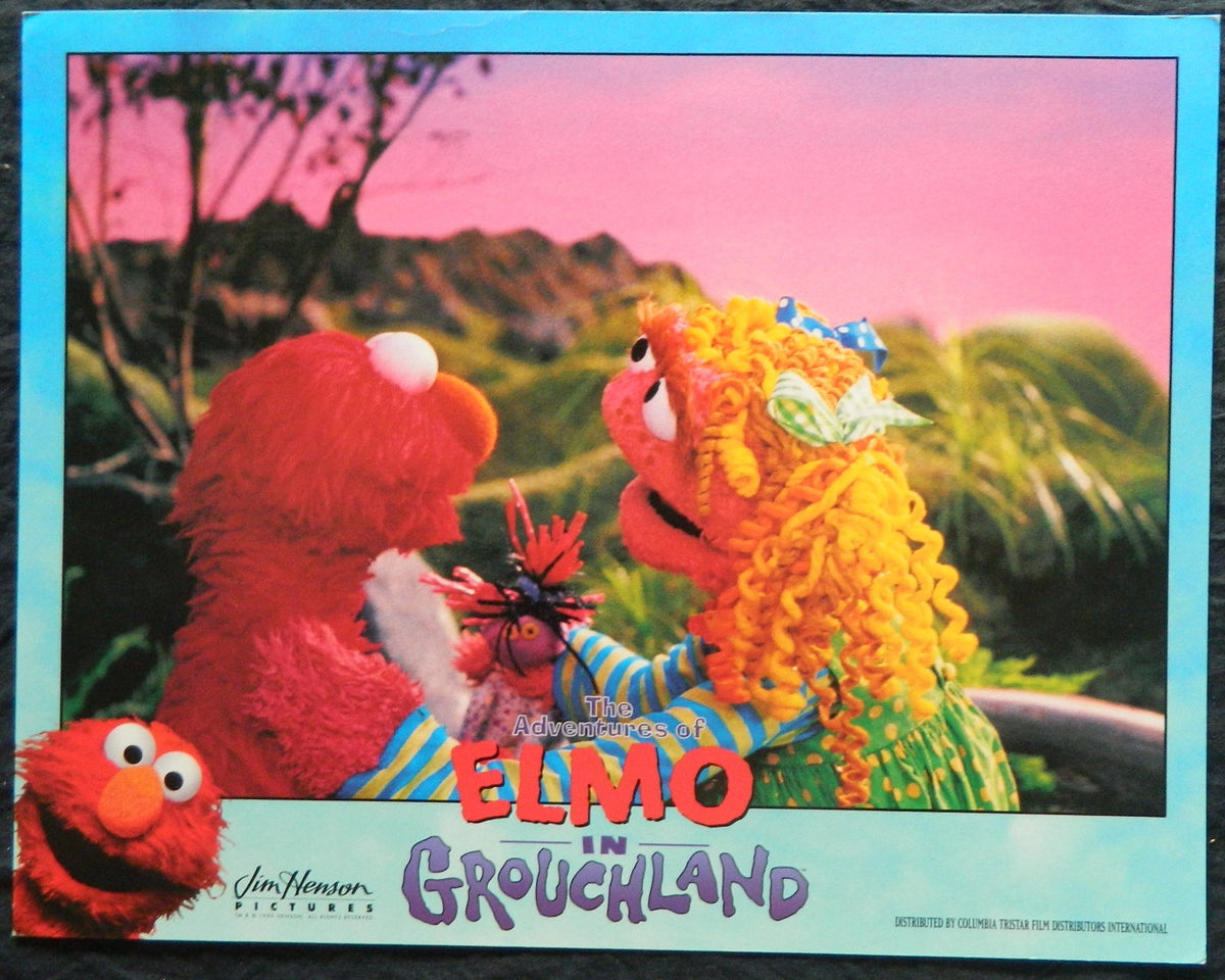 ELMO IN GROUCHLAND (2) (1999) — Original Australian Lobby Card