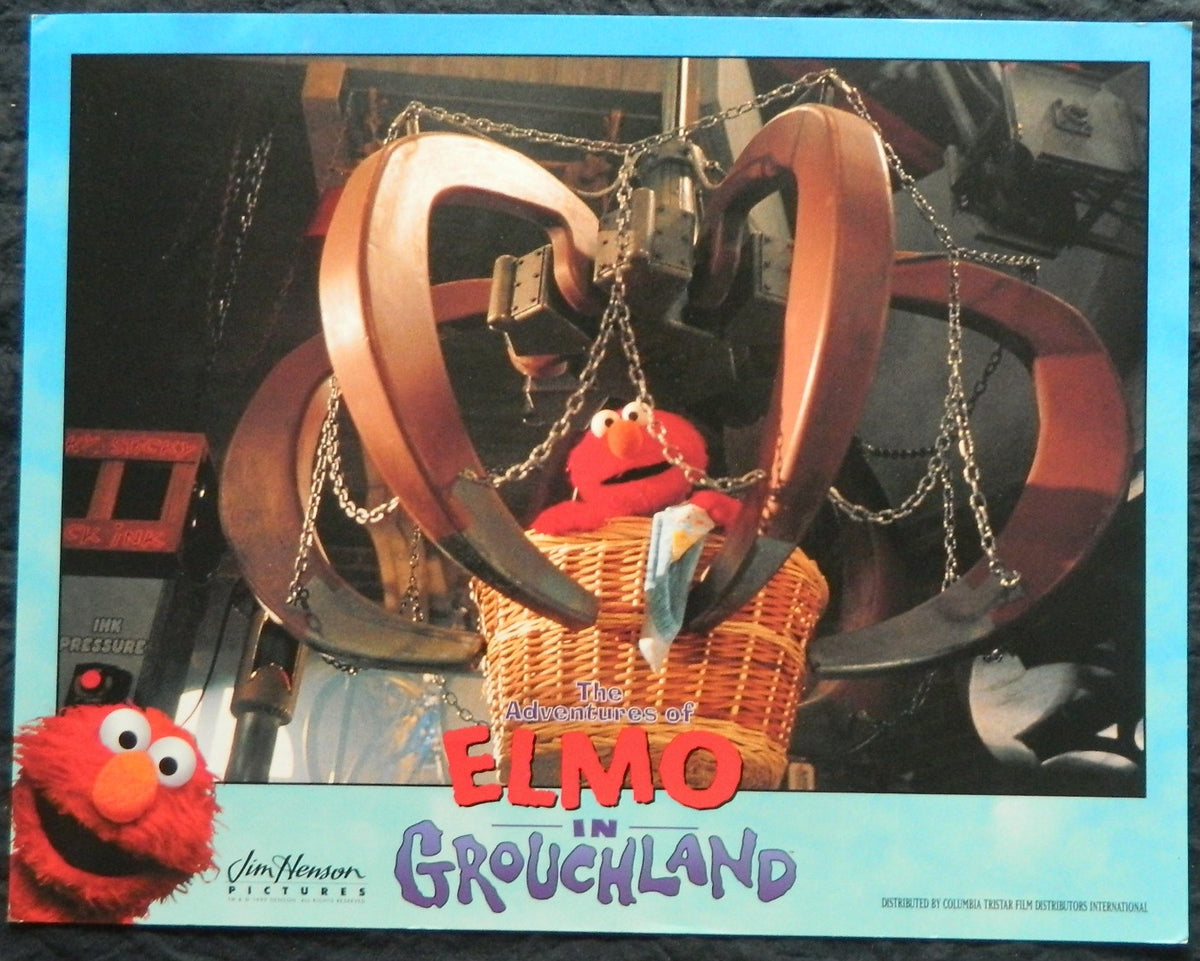 ELMO IN GROUCHLAND (1) (1999) — Original Australian Lobby Card