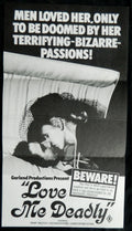 LOVE ME DEADLY (1972) — Original Australian daybill movie poster