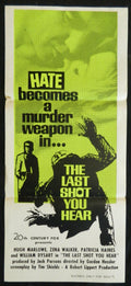 THE LAST SHOT YOU HEAR  (1968) — Original Australian daybill movie poster