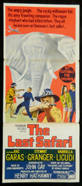 THE LAST SAFARI (1967) — Original Australian daybill movie poster