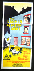 LAMP IN ASSASSIN MEWS (1962) — Original Australian daybill movie poster