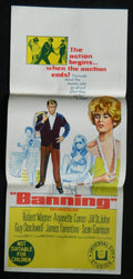 BANNING (1967)— Original Australian daybill movie poster.